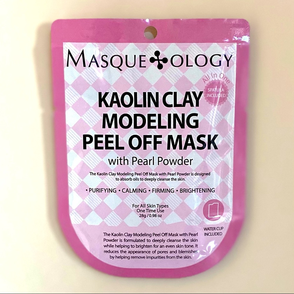 Masqueology Kaolin Clay Modeling Peel Off Mask With Pearl Powder (2)